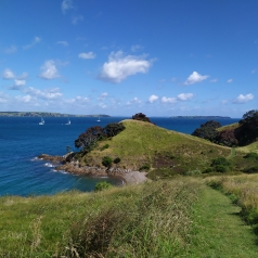 Premier de l'an à Waiheke : rando et plage